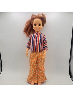 Ideal Toy Corps Growing Hair Crissy 18" Doll Vintage 1969 w/ Handmade Outfit